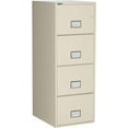 thumbnail image 2 of PHOENIX SAFE Fireproof File Cabinet – 4-Drawer Vertical, 25" – Legal & Letter Size – Locking Filing Cabinet with Key Lock & Hanging Rails – Water Seal – Impact Rated – Putty Color – LGL4W25P, 2 of 4