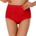 thumbnail image 1 of Gubotare Culottes pour Femmes Bikini Culottes Bikini pour Femmes Culottes Bikini Classiques (Rouge,G), 1 of 5