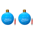thumbnail image 1 of Navidad Inflable PVC 24 Pulgadas Decorada Al Aire Libre () Azul, 1 of 4