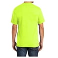 thumbnail image 2 of Yellow Rooster Men's Core Blend Pocket T-Shirts Safety Green L, 2 of 6