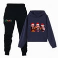 thumbnail image 2 of Kaprioy Boys Girls 2 Piece Outfits Pullover Hoodies and Jogger Pants Set-Casual Sweatsuit Long Sleeve Sweatshirt Hooded for Teen, 2 of 4