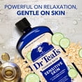 thumbnail image 3 of Dr Teal's Sensitive Skin Foaming Bath with Pure Epsom Salt, Colloidal Oatmeal & Cucumber Extract, 34 fl oz, 3 of 11