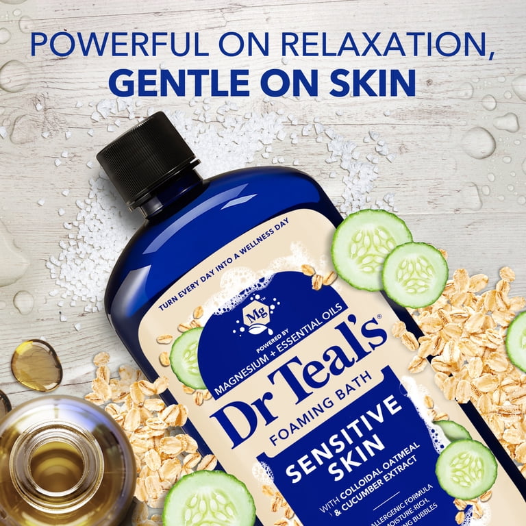 Dr Teal's Sensitive Skin Foaming Bath with Oatmeal photo 3