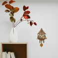 thumbnail image 4 of Cuckoo Clock Wall Clock Handcrafted Traditional Clock Retro Bird House Clock, 4 of 9