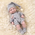 thumbnail image 2 of 11 Inch Realistic Reborn Baby Dolls with Xmas Hat, Stocking & Clothes - Perfect Gift for, 2 of 5