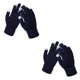 thumbnail image 4 of Sonducket Guantes Dido Pantalla Táctil Tejer Manopla Cálida Unisex Mujer Guantes De Invierno Manoplas De Punto De Colores cian 2piezas Sonducket CBP034470, 4 of 6