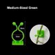thumbnail image 3 of Pack de 100 Soportes de Pared MACHAO Ganchos Autoadhesivos 3 Tamaños Clip Verde, 3 of 5