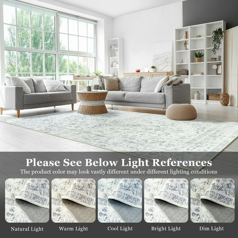 BEIMO Area Rugs 8x10 For Living Room Bedroom, Modern Abstract Machine Washable Large