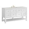 thumbnail image 5 of James Martin Vanities 330-V60S-WWO-3LDL Breckenridge 60" Free Standing Single Basin Poplar, 5 of 7