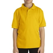 Youth Size S/S Pique Polo Shirt