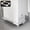 White, variant on Computer Tower Stand with Wheels - Adjustable CPU Cart for Desktop PC Case - Mobile Printer Stand with Storage Shelf - Rolling Computer Base for Home Office Floor - Retractable Metal Rack Unit