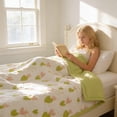 thumbnail image 6 of ChicYu Machine Washable Summer Comforter, Breathable Cooling Bed Blanket, Lightweight Printed Quilt for Bedroom Dorm Guest Room, 59"x 79", Colcha Lavable de Verano, Couverture Lavable d'Été, 6 of 6