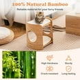 thumbnail image 6 of Costway 2-tier Cat Tower for Indoor Cats with Double Beds Removable & Washable Cushions, 6 of 9