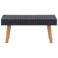 thumbnail image 4 of vidaXL Garden Furniture Set Black, 4 of 6