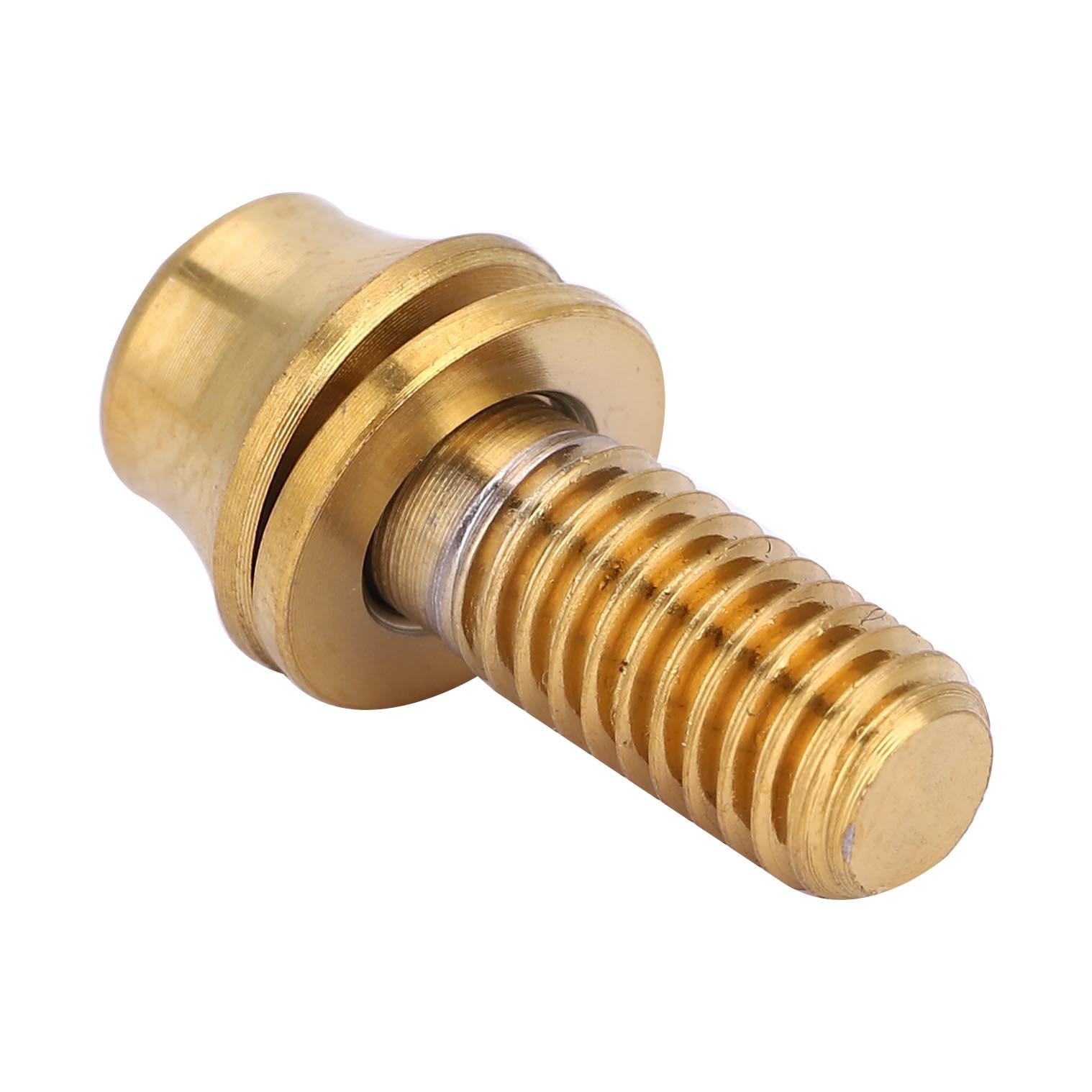 OTVIAP Bicycle Titanium Alloy Water Bottle Cage Screw Bolt M5x12/16mm