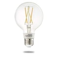 thumbnail image 1 of Bulbrite Solana G25 WiFi Connecté Filament Edison LED Ampoule Intelligente, Clair, 1 of 1