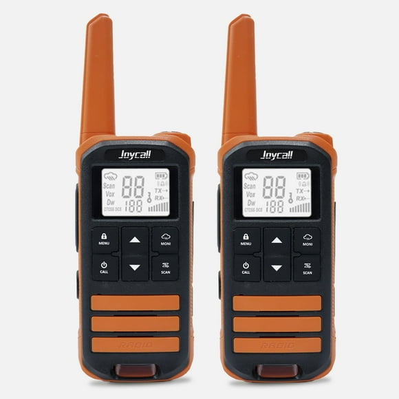 Walkie Talkie Joycall JF-22 de largo alcance con alerta meteorológica de la NOAA
