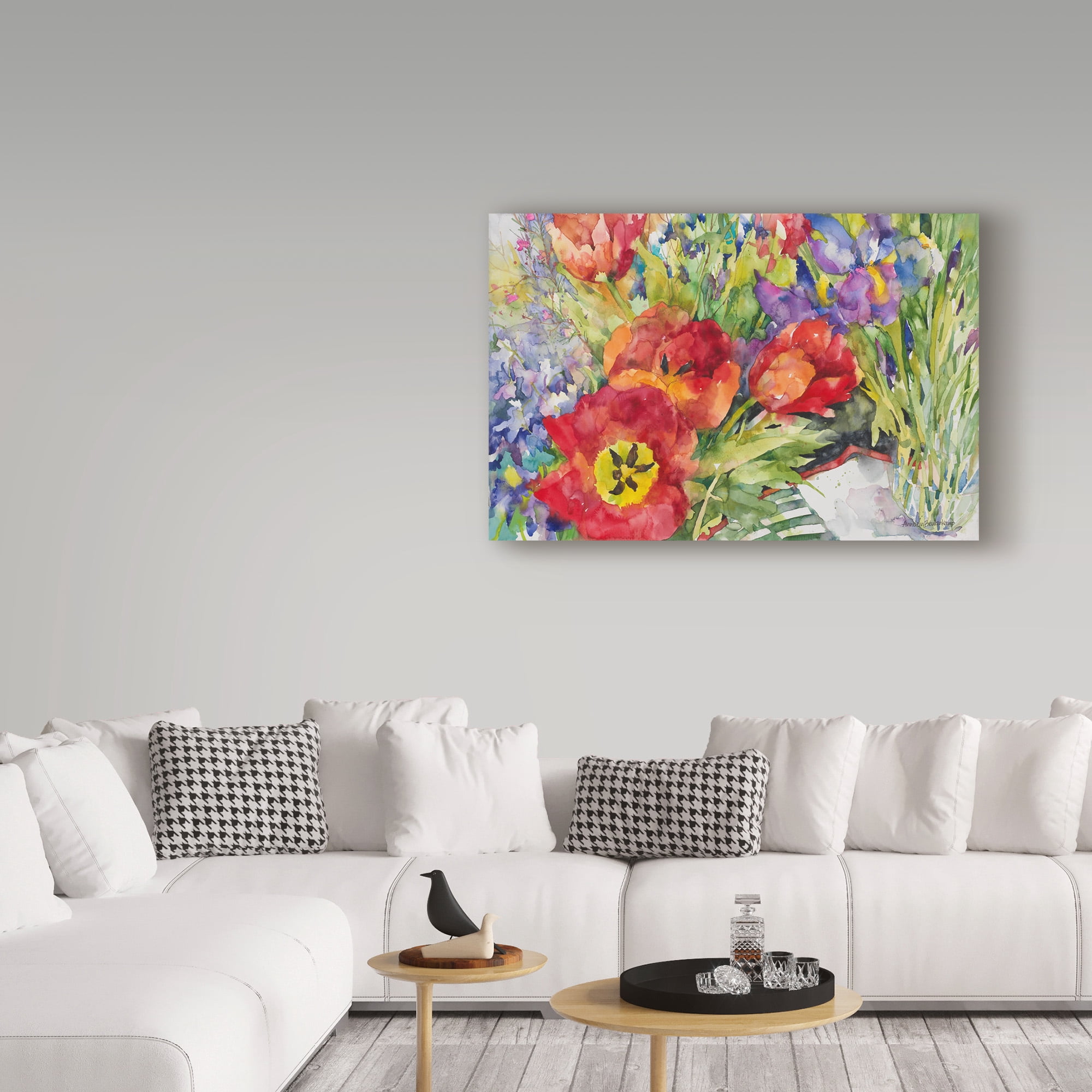 Trademark Fine Art 'At Their Peak' Canvas Art by Annelein Beukenkamp