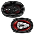 thumbnail image 6 of BOSS Audio Systems Chaos Series 6 x 9 Inch Car Stereo Door Speakers, 500 Watts Max, 4 Way, Full Range Audio, Tweeters, Coaxial, Sold in Pairs, 6 of 8