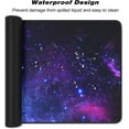 thumbnail image 3 of Extended Large Mouse Pad, XXL Gaming Desk Pad 31.5 x 15.7 Inch, Big Computer Keyboard Mousepad, Waterproof Mouse Mat with Stitched Edges and Non-Slip Base for Office Gaming, Galaxy, 3 of 5