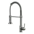 thumbnail image 1 of Fall Decor Faucets Black Pull Out Kitchen Faucet Spiral Kitchen Faucet With Pull Out Spray, Single Handle 360 Â° Rotatable Brass Mixer Tap, 1 of 2
