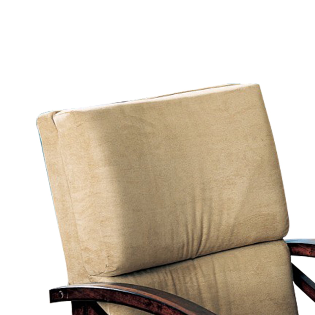 Coaster Marietta Transitional Fabric Upholstered Game Arm Chair in Tan