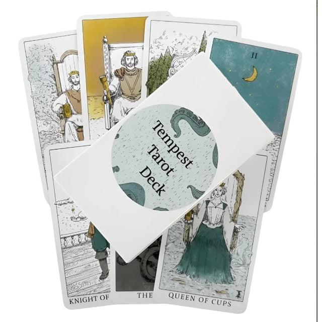 Tarot Tempest 78 Cartas Rider Waite + Guía Digital Pdf