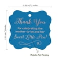thumbnail image 7 of Inkdotpot Pack Of 100 Thank You For Celebrating The Mother To Be Baby Shower Paper Tags DIY Craft Bracket Shape Real Rose Gold Foil Hang Tags, 7 of 7