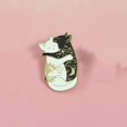 thumbnail image 3 of Daisyyozoid Wholesale Simple And Stylish Hugging Each Other Two Cats Ladies Brooch Jewelry Gift, 3 of 4