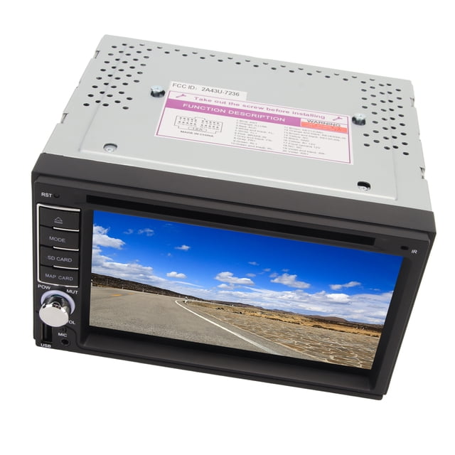 Reproductor De DVD Para Coche, Pantalla Táctil Estéreo Para Coche, Activación Por Voz LCD De 6,2 Pulgadas Para Reemplazo