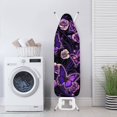thumbnail image 3 of HELLHERO 15x54 Inch Ironing Board Covers Hook and Loop Fastener Replacement Accessories for Women Girls Gifts, Butterfly Rose Pattern Design, 3 of 5