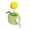 A, variant on Hand Knitted Flower Shaped Crochet Potted Plant An Everlasting Bonsai Suitable For Desktop Decoration And As A Holiday Gift.