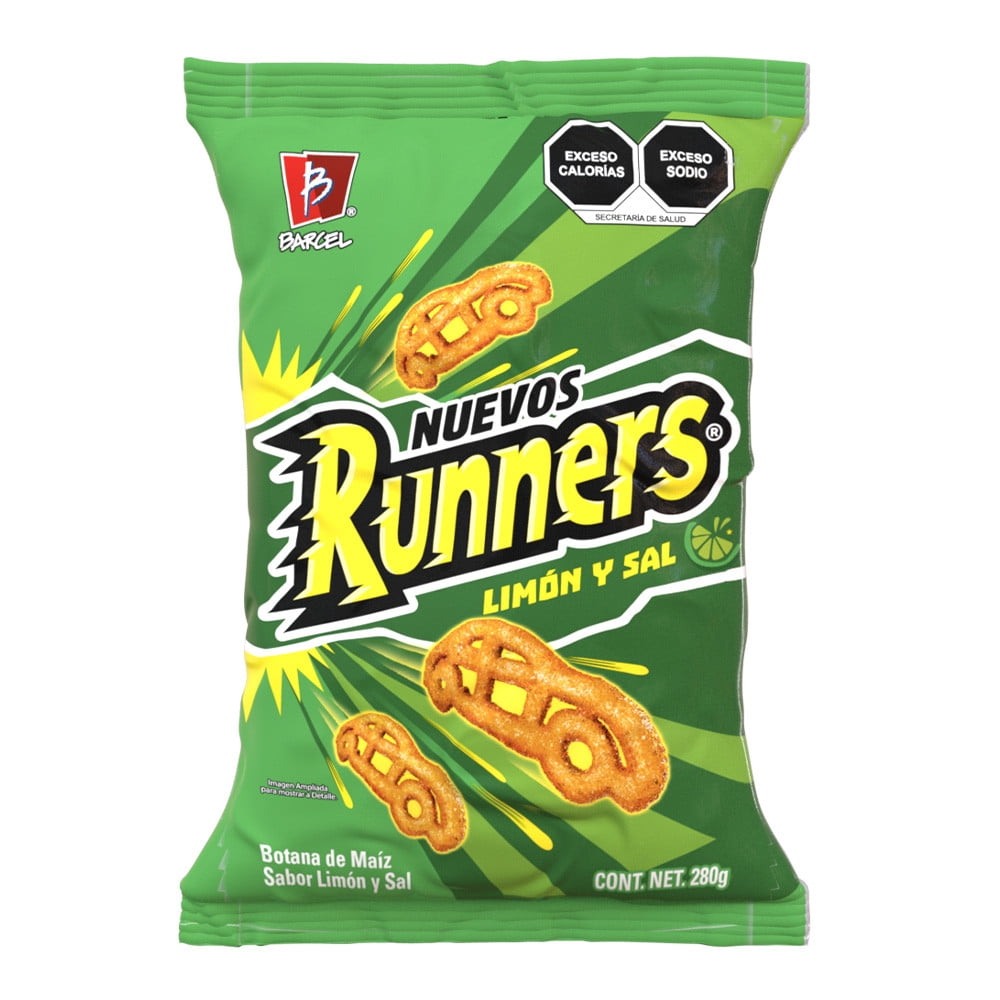 Botana Barcel Runners limón y sal 280 g | Walmart en línea