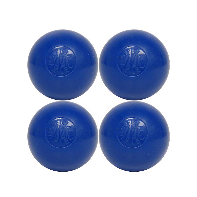 Mylec Cold Weather Hockey Balls, 4Pack, Blue