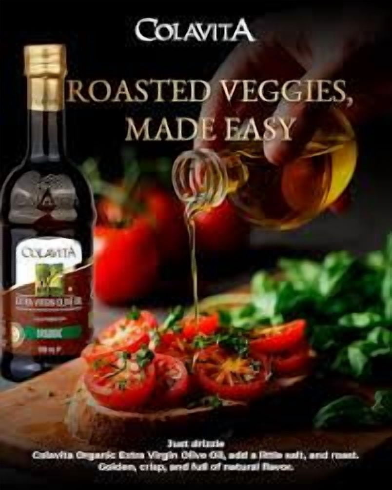 Colavita Organic Extra Virgin Olive Oil, First Cold Pressed, Imported from Italy, 2 Liters