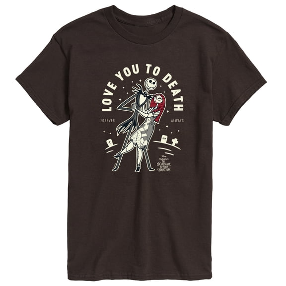 The Nightmare Before Christmas - Love To Death - Men's Short Sleeve Graphic T-Shirt