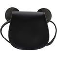thumbnail image 3 of YOUI-GIFTS Little Girls Cute Bowknot Crossbody Purse Cartoon Mouse Ear Shoulder Handbag with Pompoms, 3 of 7