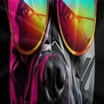 thumbnail image 5 of YingD Pitbull Chiens 3D Hip Hop Animaux Housse de Couette en Microfibre Simple, 5 of 5