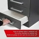 thumbnail image 4 of Drawer Slides 400mm - Set Of 2 (1 Pair) Sliding Drawer Runners, In White, Partial Extension Slide System - Easy Assembly Sliding Drawer Kit, 4 of 5
