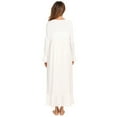 thumbnail image 4 of Camisón victoriano vintage de manga larga para mujer, ropa de dormir transparente, pijama, vestido de salón Zhivalor CPB-YZS87-1, 4 of 5