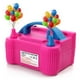thumbnail image 1 of Bomba de aire para globos para el hogar, 110V eléctrica de alta potencia, dos boquillas, soplador de aire, bomba para inflar globos, herramienta inflable portátil rápida (h, 1 of 5