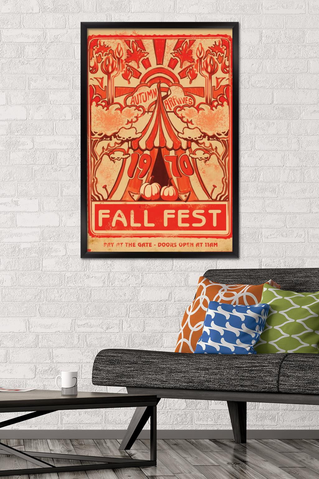 Five Nights at Freddy's: Help Wanted 2 - Fall Fest Wall Poster, 22.375" x 34" Framed