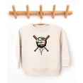 thumbnail image 4 of Camo Baseball Unisex Sweatshirt Camouflage Sports Pride Pullover for Adults, Teens & Kids Natural Heather Sweatshirt 2T, 4 of 8