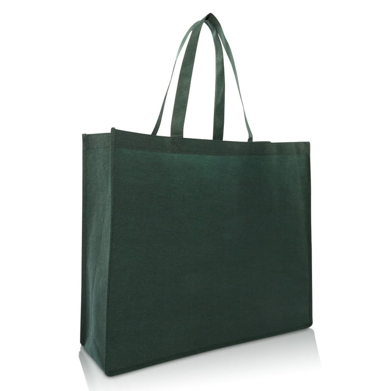 Fabric tote bags with recycled materials