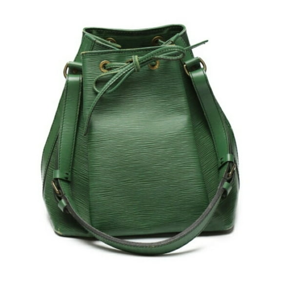 Pre-Owned LOUIS VUITTON Petit Noe Epi Drawstring M44104 Louis Vuitton Borneo Green Shoulder Bag LV (Good)