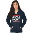 thumbnail image 4 of Rich Port Puerto Rican Flag PR Pride Zip Up Hoodie Men's Women's Brisco Brands S, 4 of 5