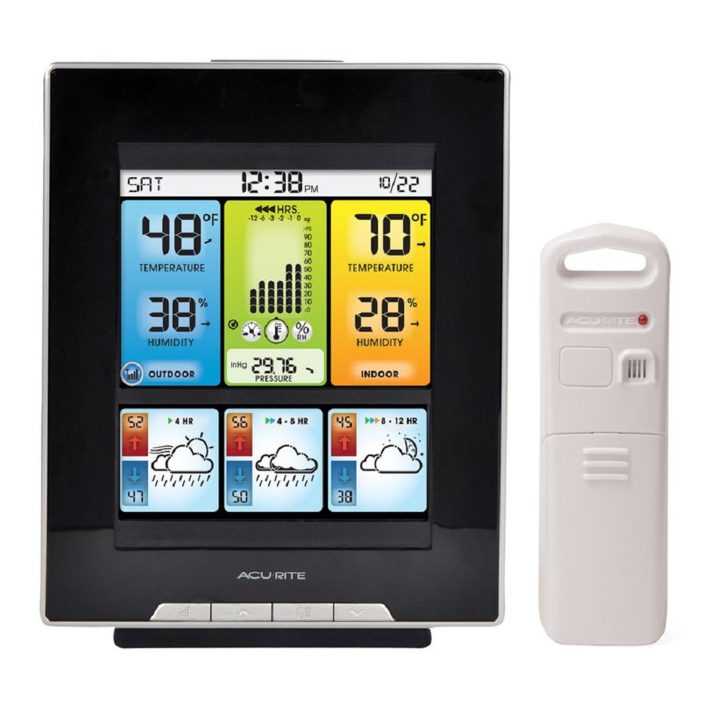 Acurite 02007 Color Weather Station with Morning, Noon & Night Forecast by Chaney Instrument Co