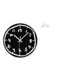 thumbnail image 1 of Reloj de pared,Reloj de pared silencioso y decorativo que no hace tictac,Escultura de elefante,Esculturas de elefantes de resina para decoración del hogar,Estatuas de animales para, 1 of 8