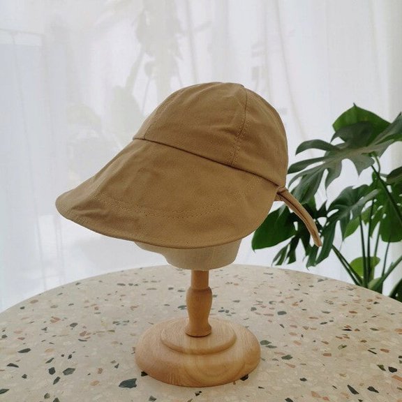 CoCopeanut Summer Foldable Bucket Hat for Women Autumn Outdoor Sunscreen Cotton Fishing Hunting Cap Anti-UV Wide Brim Panama Lady Sun Hat