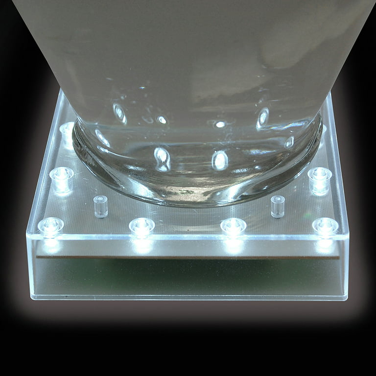 4 inch Round LED Lightbase - Battery Operated Light Base by intelliFLAME